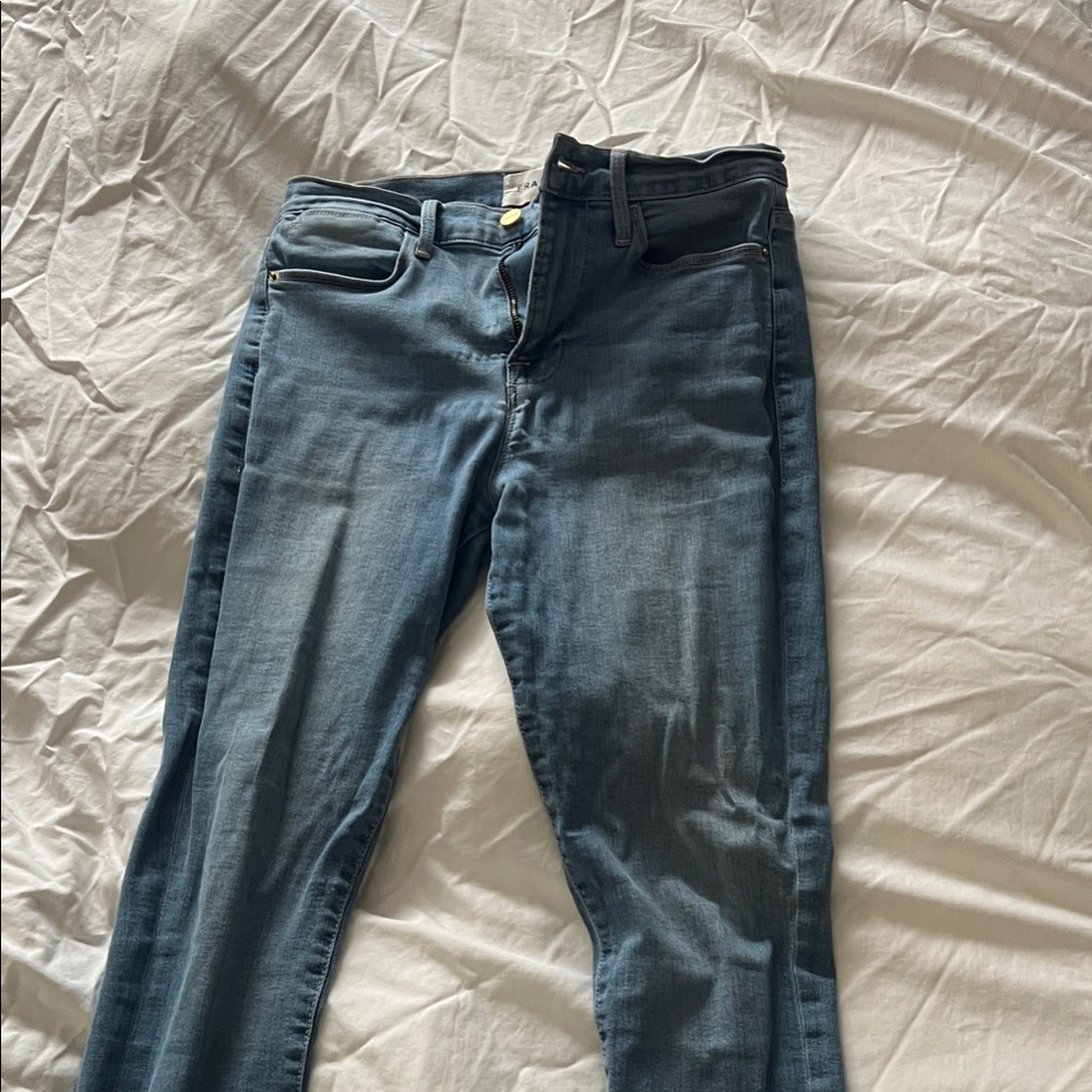 Frame Denim Women's Skinny Jeans in Blue